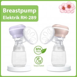 Breastpump Pompa ASI Elektrik Portabel Tanpa Kabel Rechargeable RH 289 idr 169rb per set